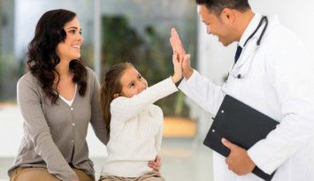 Well Child Visit high five